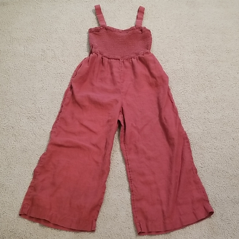 JCrew Burnt Orange Jumpsuit